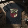 Vintage 1997 T-Shirt eye-catching graphic design printed on comfortable cotton t-shirt
