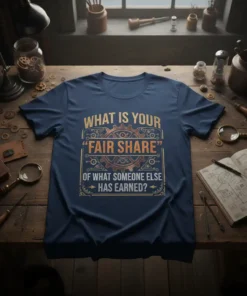 WHAT IS YOUR "FAIR text design featuring creative typography on quality t-shirt