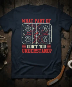 WHAT PART OF DON'T YOU UNDERSTAND? unique graphic design printed on comfortable cotton t-shirt