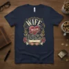 Wife Mom Boss t-shirt with bold text, heart graphic, and sunglasses. Design celebrates empowered women