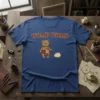 Womp Womp Bear T-Shirt with a vintage-style illustration of a bear holding a balloon and the text "Womp Womp"