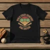 World Series Champions Home Run King text design on a black t-shirt featuring vintage baseball graphics and crossed bats