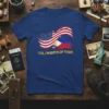 T-shirt with "YES, I'M BOTH OF THEM" text below intertwined American and Philippines flags