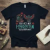 T-shirt with "YOU ARE NOT FORGOTTEN #Everychildmatters" text, featuring Indigenous-style bear and eagle graphics