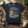 T-shirt featuring the quote "You Know What I Like About People? Their Dogs" with images of a Golden Retriever and
