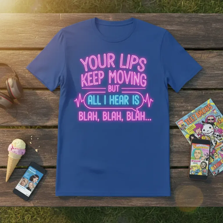 Your Lips Keep Moving but All I Hear Is Blah Blah Blah T-Shirt