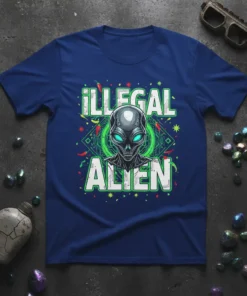 ¡illegal Alien T-Shirt Funny Sci Fi for Space Lovers