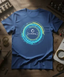 [I'm thinking...] unique graphic design printed on comfortable cotton t-shirt